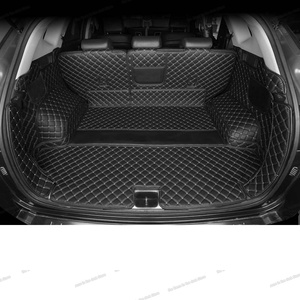 Esteras de cuero para maletero de coche para <span class=keywords><strong>Hyundai</strong></span> <span class=keywords><strong>Tucson</strong></span> 2020 2021 2022 nx4 maletero trasero asiento interior cubierta de forro de carga estilo <span class=keywords><strong>2023</strong></span> 2024 2025 - Product Image 3