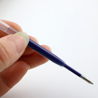 Fournitures de bureau scolaire, recharge de stylo à bille noir 1,0 mm, recharge de stylo à bille gel 424