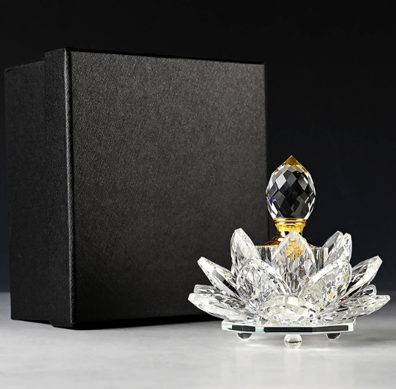 attar crystal 3 ml bottle globe shape