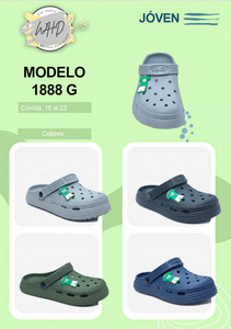 Sandali Zoccoli per Bambini Taglia 18 con Spille Animate, Scarpe Estive in EVA Slip-On - Product Image 3