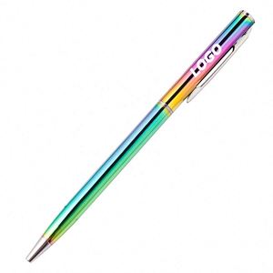 Colorful Metal Ballpoint <b>Pens</b> - Smooth Writing Promotional Office & School <b>Pens</b> - Product Image 1