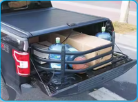 Accessoires pour camion de la marque KQD, couvre-caisse rigide manuel imperméable, couvre-caisse manuel rétractable en aluminium pour Toyota Hiluxh Lock