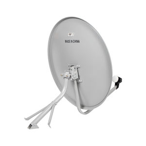 Antena de satélite de acero de banda Ku de 65cm Premium, antena de <span class=keywords><strong>TV</strong></span> duradera para exteriores para recepción de señal estable en condiciones de viento - Product Image 1