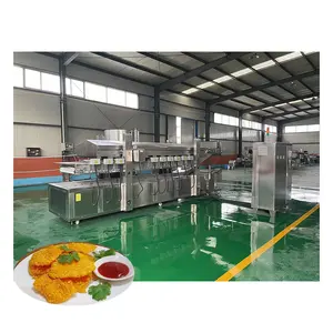 High Cost-Effective CE Chicken Nuggets Continuous Fryer/Patty Making Line