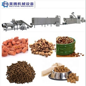Ligne de production d'aliments pour animaux de compagnie, machine de nourriture et de produits pour chiens, extrudeuse flottante d'aliments pour poissons - Product Image 6