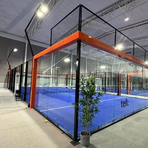 Nuevo Diseño 2026, Certificado CE, Mejor Precio de Venta, Equipamiento para Pista de <span class=keywords><strong>Tenis</strong></span>, Pista de Pádel de 10*20m con Vista Panorámica - Product Image 2