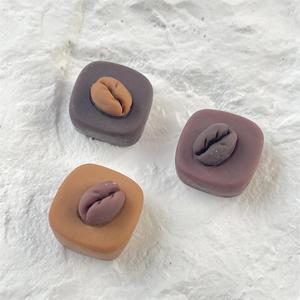 Brown Coffee Resin Accessories Doll House Edible Toys Junk Phone Case Handmade Photo Frames Haripin Charm DIY Jewelry Crafts - Product Image 3