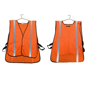 Best Selling High Visibility Reflective Safety Vest With Pockets Zipper For Construction