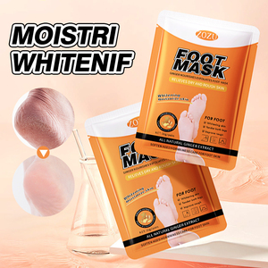 Masque exfoliant hydratant et réparateur au gingembre pour les pieds, marque privée ZOZU, vente chaude - Product Image 6