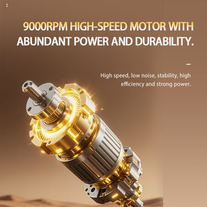 ماكينة حلاقة الشعر كيمي KM-1788 بقوة 2500 مللي أمبير، قوية جداً، تعمل بالبطارية، لاسلكية، بشفرة سيراميك معدنية، 9000 دورة في الدقيقة - Product Image 4