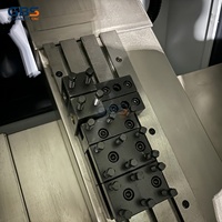 Machine de fraisage CNC à 5 axes robuste GD46-3+3 à lit incliné, horizontale, composite, automatique