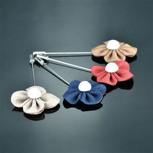 Spilla spilla con risvolto personalizzato di lusso sposo Boutonniere matrimonio all'ingrosso con risvolto <span class=keywords><strong>a</strong></span> fiore vestito da uomo - Product Image 3