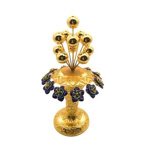 Conception et fabrication d'usine en Chine Décoration de bureau de quincaillerie personnalisée Artisanat en métal de luxe de haute qualité Décoration de la maison - Product Image 5