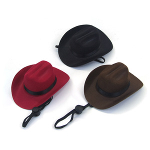 Sombrero de Tela No Tejida para Mascotas, Accesorio de Disfraces, Estilo Casual para Gatos y Perros, Todas las Temporadas - Product Image 2