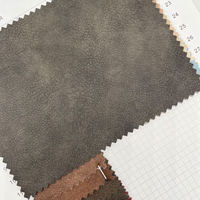 0.6MM cuir PU utilisé dans Composite fausse fourrure motif classique PU cuir coupe-vent usine vente directe Stock tissu