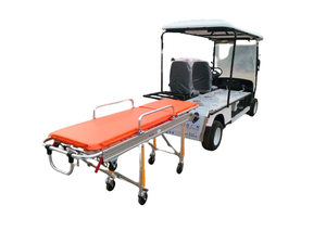 Voiture <span class=keywords><strong>ambulance</strong></span> de voiturette de golf électrique 2 places personnalisée d'urgence chinoise - Product Image 2