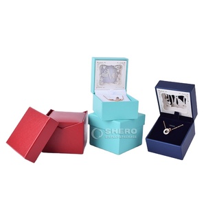 Boîte d'emballage de luxe pour bijoux, boîte d'emballage pour bague, bracelet, collier, boucles d'oreilles, boîte à bijoux en papier personnalisée pour bijoux - Product Image 4