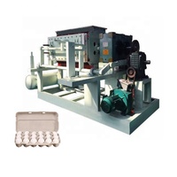 Chine Usine 2500-3000 Pièces Par Heure Brique Four Séchoir Automatique Jetable Pâte À Papier Boîte À Oeufs Plateau Faisant La Machine