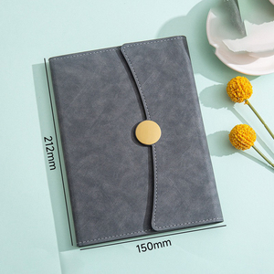 IStapromo Gifts Wholesale Custom Logo Hardcover <b>A5</b> Printed Personal Diaries Journal Tri-fold PU Leather <b>Notebook</b> with CMYK Print - Product Image 4