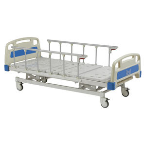 Lit médical manuel à 2 fonctions avec structure en fer durable pour usage hospitalier - Product Image 5