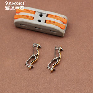 เทอร์มินัลบล็อก Vargo Pct-212 แบบ 2 ขั้ว ขนาด 0.8 มม. แบบเสียบสาย สำหรับระบบสายไฟในบ้าน - Product Image 4