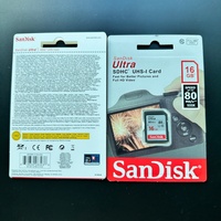 Kartu Memori SanDisk Ultra SD Card C10 U1 140MB/s 32GB 64GB 128GB UHS-I Grosir untuk Kamera