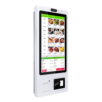 Kiosco de Pago Interior de Autoservicio de 21.5/23.6/32 Pulgadas con Pantalla Táctil Capacitiva de 10 Puntos, Habilitado para SDK y Multi-OS