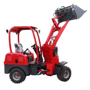 Minicargadora Económica HT906 con Rueda Delantera y Retroexcavadora, con Pala, Cargadora a Batería para Granja y Construcción - Product Image 3