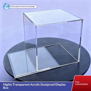 Caja <span class=keywords><strong>de</strong></span> Almacenamiento Acrílica Personalizada <span class=keywords><strong>de</strong></span> Alta Transparencia para Exhibición <span class=keywords><strong>de</strong></span> Figuras <span class=keywords><strong>de</strong></span> Modelos <span class=keywords><strong>Gundam</strong></span>, Cubierta Antipolvo para Anime SSY026 - Product Image 2