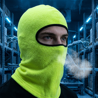 Masque de ski chaud et résistant aux flammes, coupe-vent en polaire, cagoule pour la sécurité industrielle, fournisseur d'usine