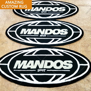 Alfombra de diseño de CD, Logo personalizado, forma única, para suelo - Product Image 6