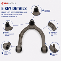 Bras de suspension avant gauche premium LinTech avec rotule OEM 1188321-00-A 1044321-00-J pour Tesla Model 3 Model Y