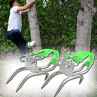 Outil d'escalade d'arbres, pointes d'escalade en acier pour chaussures de chasse, pour la cueillette et l'observation des fruits