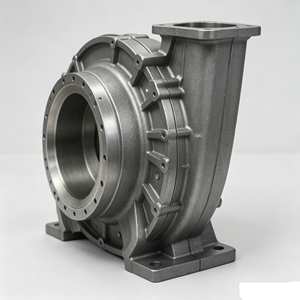 Boîtier de compresseur en aluminium sur mesure pour fonderie de moulage au sable, fabrication OEM, petite série, coque d'étanchéité de turbo - Product Image 5