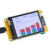 Layar sentuh 2.4 "240X320 dengan modul ESP32 WIFI + BT Dual-core ILI9341 Driver LCD TFT 2.4 inci layar untuk layar Arduino Esp32
