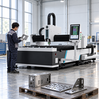 Machine de découpe laser à fibre métallique 3kw pour machine de découpe laser à fibre CNC en acier