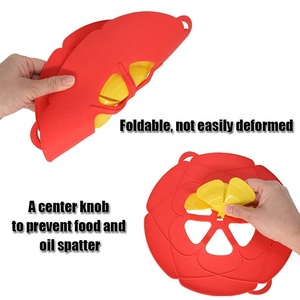 Couvercle de protection contre les éclaboussures et les éclaboussures en silicone de qualité alimentaire de 26cm pour casseroles et poêles - Product Image 3
