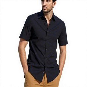 Camiseta de Verano, Nueva Moda, Diseño Casual Holgado, Manga Corta, para Hombre, Poliéster Elástico, Tipo Polo - Product Image 3