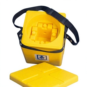 Refrigeration Insulated <b>Cooler</b> <b>Box</b> Yellow Rectangle Reusable <b>Ice</b> Packs for Outdoor Camping 10 Days <b>Ice</b> 2L PP Absorption - Product Image 1