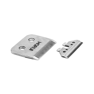 Cortadora de pelo profesional de 2 orificios, hoja de dientes escalonados, OEM, Plata eléctrica, logotipo personalizado, acero inoxidable, recortadora Nova 162 - Product Image 4