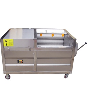 French Fries Making Potato Peeling Machine Peeler Industrial Cassava Washing Machine - Product Image 1