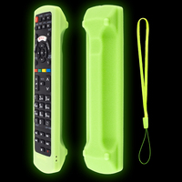 Funda de silicona impermeable para control remoto de TV Panasonic Class 1080P Plasma HDTV, a prueba de golpes y con 4 botones