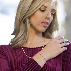 2/3/4/5/6/7mm סיטונאי שרשרת שרשרת 316l נירוסטה כסף שחור עלה <span class=keywords><strong>14k</strong></span> 18k ממולא שרשרת חבל - Product Image 4