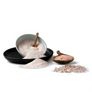 Sal de cristal natural Rosa sal del Himalaya arena roca natural sal granular - Product Image 1