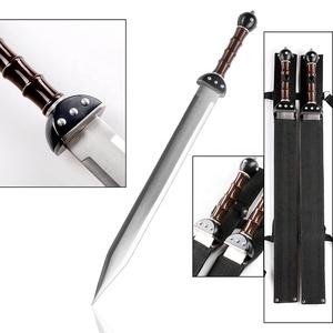 ชุดดาบคู่นักรบโรมัน MS Maximus Gladiator ทำจากโลหะผสมสังกะสี ขนาด 26 นิ้ว น้ำหนัก 1200 กรัม สำหรับคอสเพลย์และของสะสม - Product Image 1
