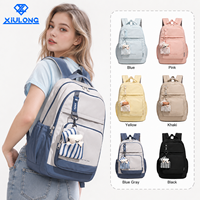Sac à Dos Scolaire Mignon pour Filles, Grande Capacité, Léger, pour Étudiantes - Vente en Gros