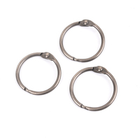 Nouvelle arrivée de bague de reliure en métal de bureau populaire de forme ronde