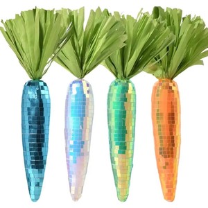 Carotte artificielle <span class=keywords><strong>en</strong></span> <span class=keywords><strong>mousse</strong></span>/PET style <span class=keywords><strong>boule</strong></span> disco pour décorations <span class=keywords><strong>de</strong></span> Pâques, Noël, fêtes <span class=keywords><strong>de</strong></span> printemps et tables <span class=keywords><strong>de</strong></span> maison - Product Image 3
