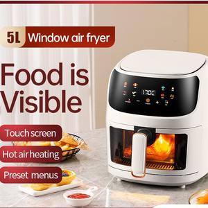 Silver Crest Home Air Fryer Pantalla táctil completamente automática de gran capacidad con protección contra sobrecalentamiento Horno multifunción de lujo - Product Image 3