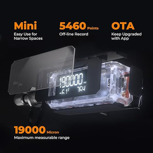 VGW-Mini HLK-Zubehör Elitech Tragbares Drahtloses Digitales Vakuummeter mit Adapter Tragbares Elektronisches Vakuum-Manometer - Product Image 2